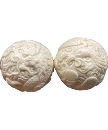 Unbit ballstretcher magnetic stress ball 2 pieces Chinese health exercise stress baoding balls relaxation therapy yin yang