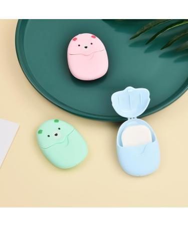 Eco-Friendly Mini Soap Sheets - 300 Leaves of Disposable Soap for Travel & Outdoor Use | Sustainable Soap Flakes in Durable Plastic Box - Buy Online on GoSupps.com