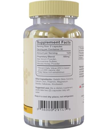 BEE THERAPY X Joint Supplement - Advanced Mobility Support Formula - 60 Capsules - Buy Online on GoSupps.com