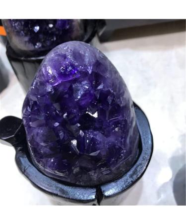 Natural Crystal Rough Natural Purple Crystal Cluster Natural Amethyst cave Decoration + Base Stones (Size : 700-800g) - Buy Online on GoSupps.com