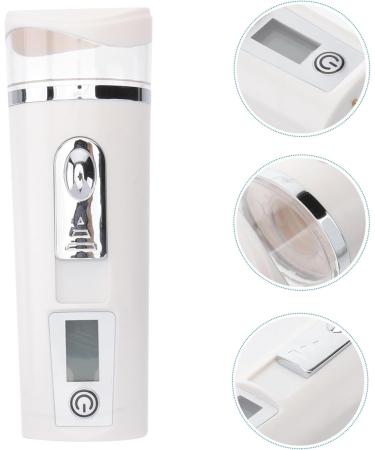 Baluue Hydrating Instrument Portable Mist Sprayer Umidificador De Ar Portable Humidifer Facial PC White - Buy Online on GoSupps.com