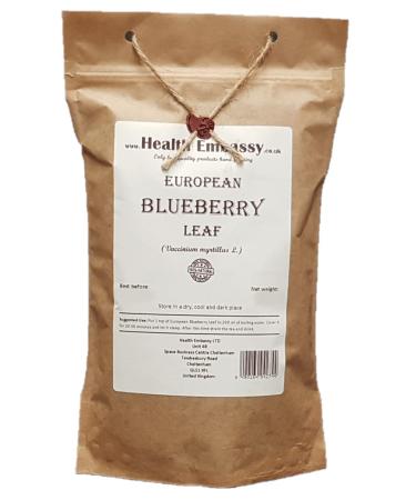 Health Embassy European Blueberry Leaf Tea | Vaccinium Myrtillus L | Feuille de Myrtille Tisane 100g