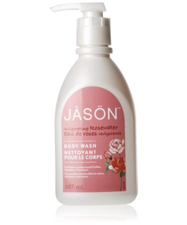 Jason Shower Body Wash Rosewater 30 Fl Oz (Pack of 2)