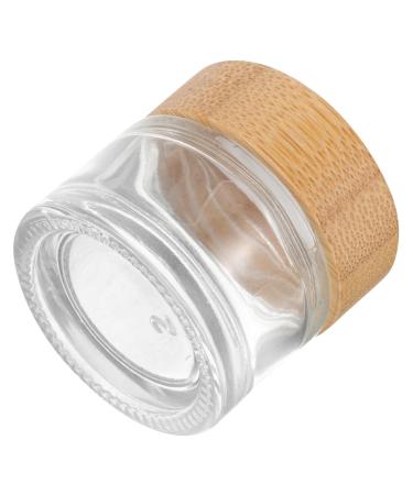 Beatifufu Little Jars with Lids Face Cream Jar Empty Cream Container Powders and Beads Container Mini Containers Cosmetic Containers Travel Jars for Cream Lotion Jar Body Cream Bottle Glass