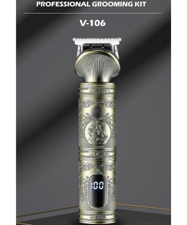 Professional Hair Clippers for Men 6 in 1 Grooming Kit Rechargeable Vintage Hair Trimmer Nose & Body Trimmer - Buy Online on GoSupps.com