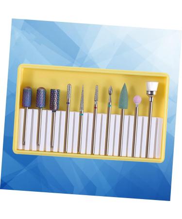 minkissy 3 Sets Nail Drill Replacement Bits Cuticle Drill Bits Nail File Drill Bits Grit Nail Art Supplies Nail Grinding Head Nail Grinding Polisher Gel Nails Bit Sand Set Manicure 5x1cmx3pcs Yellowx3pcs - Buy Online on GoSupps.com