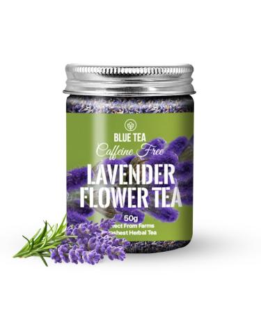 YANG Lavender Flower Tea 50g 50 cups | Calm and Relaxation | Herbal Tea with Herbal Tea Made with Flowers Non-GMO Caffeine-Free Not Bitter