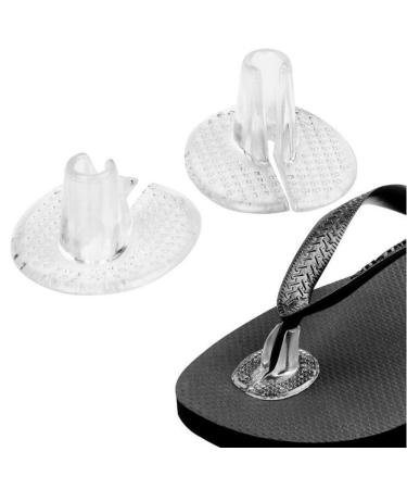10Pcs Clear Silicone Gel Toe Protectors - Non-Slip Thong Sandal Guards for Comfort and Protection - Buy Online on GoSupps.com