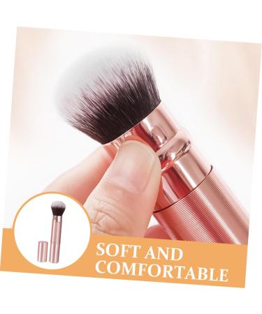 BELLIFFY Double-ended Makeup Brush Buffing Brush Cosmetics Powder Applicator Makeup Powder Brush Blush Brushes Powder Blush Brush Retractable Makeup Cosmetic Powder Brush Artificial Fiber - Buy Online on GoSupps.com