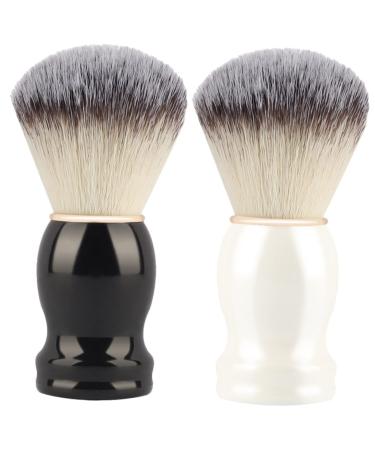 Healeeved 2 piece manual rapid cords mustodel foaming razor tool cleaning accessories decorative shaving brush hairdressing salon shaving brush hairdressing salon shaving brush