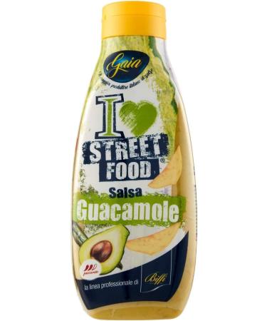 Gaia Salsa Guacamole Avocado Based Sauce - Street Food 800g - Buy Online on GoSupps.com