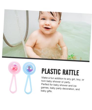 Iwowhero 48ct Small Bell Accessories | Baptismal Decorations & Mini Rattles for Parties | Acrylic Table Decor - Buy Online on GoSupps.com