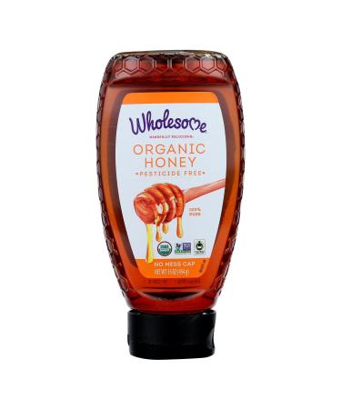 Wholesome  Organic Honey 16 oz (454 g)