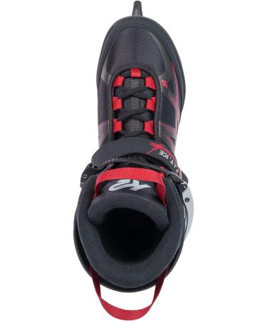 K2 Skates Men's Fit Ice Skates EU 45 (UK 10.5/US 11.5) - Black/Red | International Shipping Available - Buy Online on GoSupps.com