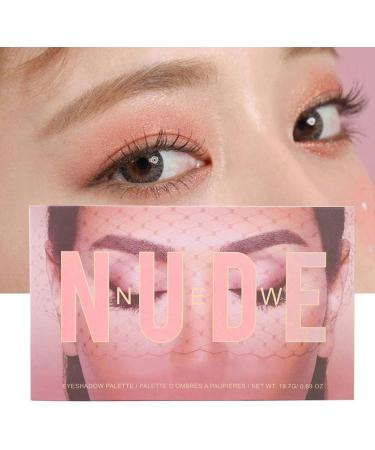 Fyearfly Nude Eyeshadow Palette Matte Shiny Eyeshadow 18 Colors Matte Eyeshadow Cosmetic Powder Beauty Makeup Tool - Buy Online on GoSupps.com