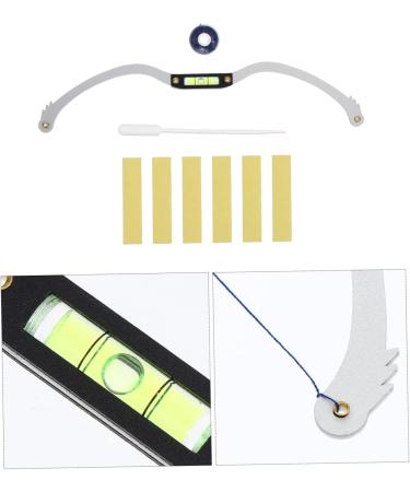 Baluue 1pc Microblading Eyebrow The Tools Eyebrow Measure Tool Silver Eyebrow Positioning Tool - Buy Online on GoSupps.com