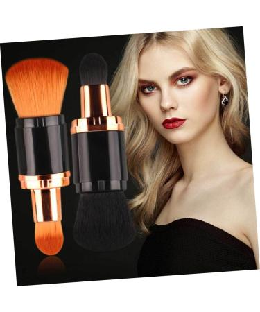 DOITOOL Dual Ended Makeup Brush Liquid Foundation Brush Professional Makeup Mutipurpose Cosmetic Brush Eyeliner Brush Dual Ended Brush Foundation Powder Buffer Blush Beauty Tools The Face 16*3.5cm As Shown - Buy Online on GoSupps.com