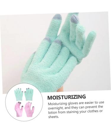 FRCOLOR 2 Pairs Gel Touch Screen Gloves Hand Spa Moisture Cover Lotion Gloves Hand Care Hand Cream Moisturising Gloves Gels Hand Cover - Buy Online on GoSupps.com