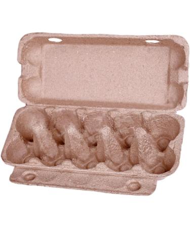 UKCOCO 10pcs Refrigerator Containers Fridge Egg Holder Carton Egg Holder Egg Box Display Stand Egg Tray As Shown 10pcs - Buy Online on GoSupps.com
