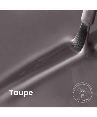MAYCHAO 15ML Gel Nail Polish 1Pc Taupe Gel Polish Soak Off UV LED Nail Polish Nail Art Starter Manicure Salon DIY at Home 0.5 OZ - Buy Online on GoSupps.com
