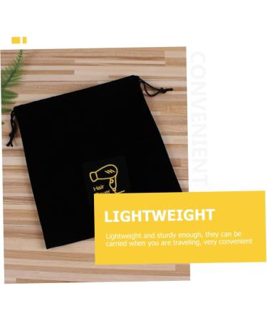 Mobestech 2pcs Hair Dryer Storage Bag Jewelry Organizer Bag Travel Portable Hair Dryer Bag Straight Hair Tool Blackx2pcs 30X26X1CMx2pcs - Buy Online on GoSupps.com
