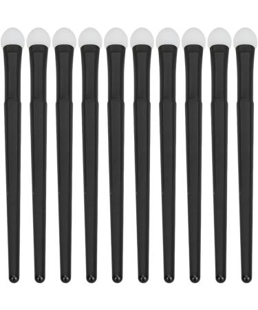 Silicone Glitter Applicator Curved Brush Tip Long Lasting Silicone Eyeshadow Brush Comfortable 10pcs for Liquid Eye Shadows - Buy Online on GoSupps.com