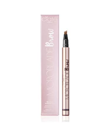 Ciat London Microblade Brow Pen 4-Prong Brow Pen Defines & Fills Brows For A Natural Look Soft Brown