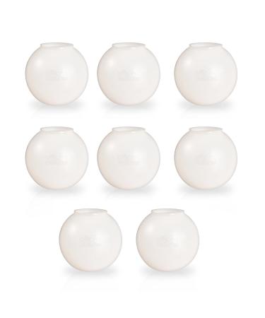Officina Naturae Set of 8 Ecological and Graduated Measuring Balls for Washing Machine Powder and Liquid Laundry Made in Italy