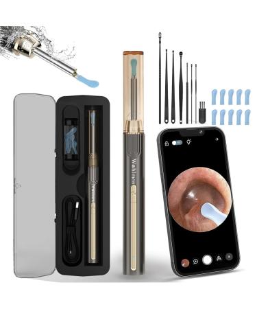 Wohlmen Ear Wax Removal with 1920HD Camera Wireless Compatibility with iPhone Ear Otoscope Cleaning Kits iPad & Android Smart Phones Adults & Kids