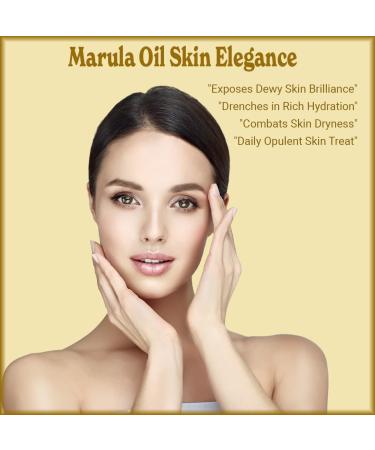 Natural Born Oils Marula Oil 4oz | 100% Pure Organic & Cold-Pressed | Rejuvenating & Moisturizing with Pump & Dropper - Buy Online on GoSupps.com