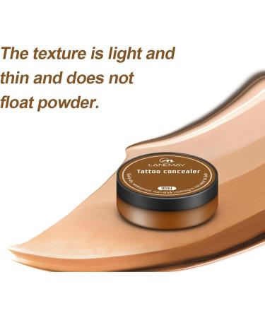 Waterproof Concealer for Scars Leg Foundation Waterproof Double Color 10ml Cover Perfection Tip Concealer Multi-Purpose Liquid Concealer for Pigment Spots Voihamy - Buy Online on GoSupps.com