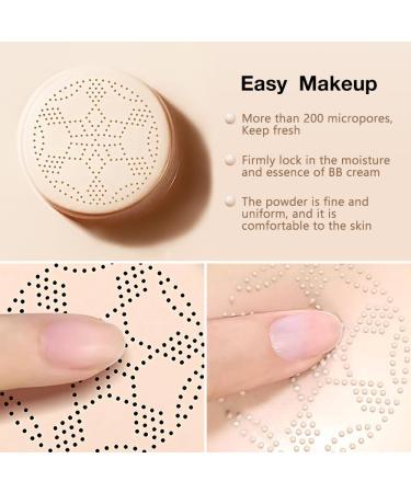 Air Cushion CC Cream Mushroom Head Foundation BB Cream Face Makeup Foundation for Mature Skin Moisturizing Concealer Even Skin Tone - 01#ivory tint - Buy Online on GoSupps.com