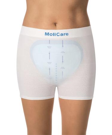 Molicare Form 8 Drops for Severe Incontinence - High Security & Discretion for Men & Women | 32 Pieces - Compatible with Molicare Premium Fixing Pants - Buy Online on GoSupps.com