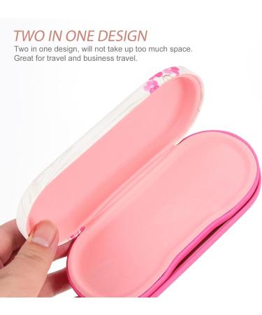 Buy Healifty 2-in-1 Contact Lens & Glasses Container with Mirror Tweezers & Solution Bottle - Portable Double-Sided Case for Travel - Buy Online on GoSupps.com