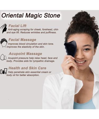 Buy Gua Sha Facial Tools - Spa Quality Face Massager for Acupuncture & Trigger Point Therapy | International Shipping - Buy Online on GoSupps.com