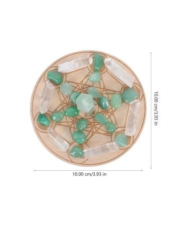 Yoga Healing Stones Set - Chakra Crystal Therapy Kit for Meditation & Energy Balancing | Semi-Precious Crystals for Holistic Healing - Buy Online on GoSupps.com