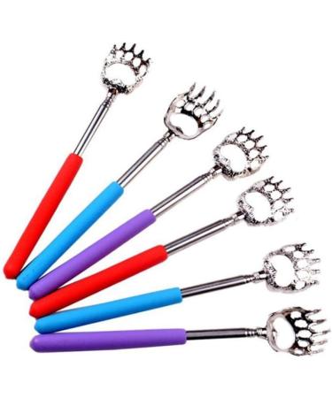Buy Minkissy Telescopic Back Scratcher | Portable Wooden Back Massager Gift | Ideal for Itching Relief | Personalized Scratch Tool - Buy Online on GoSupps.com