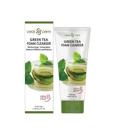 Dear Derm Foam Cleanser 3.4oz (GREEN TEA)