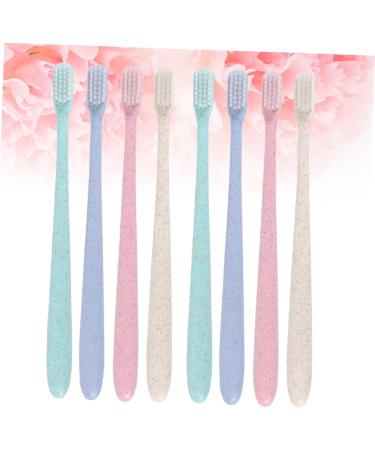 FRCOLOR Travel Toothbrush Set - 2 Boxes 8 Pieces with Caps | Perfect for International Shipping - Buy Online on GoSupps.com