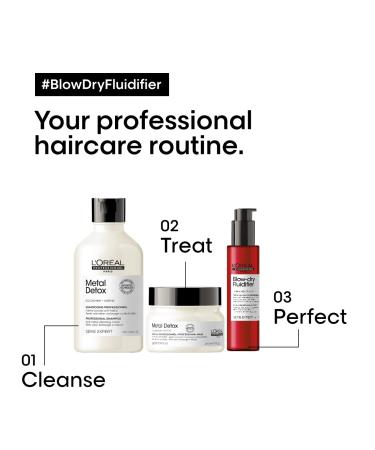 L'Oreal Professionnel Heat Protectant for All Hair Types | Multi-Benefit Leave-In Treatment for Long-Lasting Blow-Dry | Frizz Protection | 5.1 Fl. Oz - Buy Online on GoSupps.com