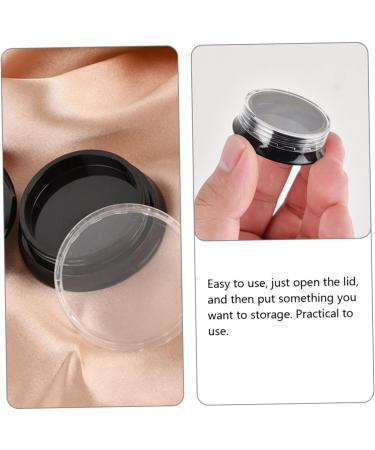 20pcs Eye Shadow Box Nail Accessories Small Containers with Lids Nail Rhinestone Storage Case Grid Black 3.9x3.9cm - Buy Online on GoSupps.com