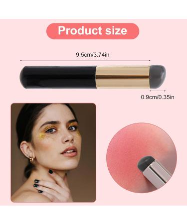NICENEEDED Silicone Lip Concealer Makeup Brushes - 2 PCS Portable Lip Gloss & Lipstick Applicator Tools for Women - Optimal Silicone Lip Makeup Brushes with Tube Protector - Buy Online on GoSupps.com