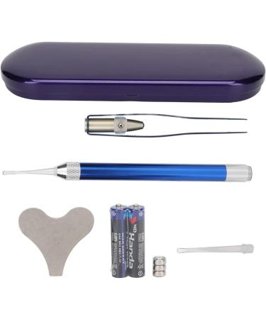 Stainless Steel LED Earwax Removal Kit with Rounded Head - Safe & Easy Ear Cleaning Tool for Travel - Buy Online on GoSupps.com