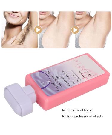 Portable Roller Hair Removal Wax for Women - Mild Irritation-Free Depilatory Wax for Legs & Armpits (Pink) - Shop Now! - Buy Online on GoSupps.com