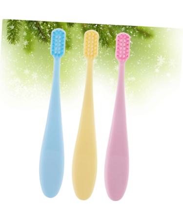 Shop Tovinanna 18-Part Children's Tooth Cleaning Set - Soft Bristle Toothbrush Tongue Scraper & Training Brush - International Shipping Available - Buy Online on GoSupps.com