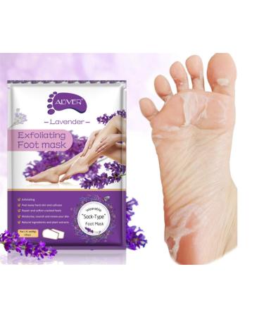 FC Fancy Foot Peeling Mask - 3 Pairs | Natural Exfoliating Socks for Baby Soft Feet | Lavender Rose & Chamomile | Cornea Removal for Men & Women - Buy Online on GoSupps.com