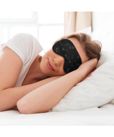 Buy Game Time Print Sleep Eye Mask - Soft Eye Cover & Blindfold for Travel & Night Sleeping | International Shipping Available - Buy Online on GoSupps.com