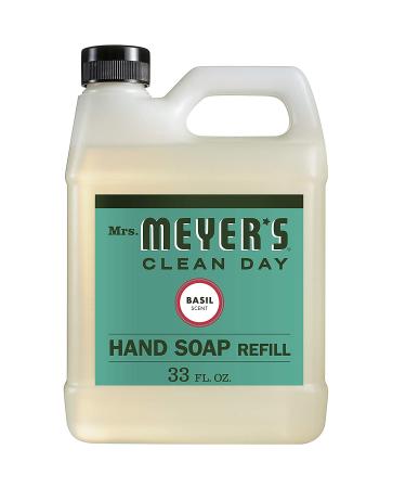 Mrs. MEYER'S Liquid Hand Soap New Everyday 6 Scent Variety Pack Refills 1 Rainwater 1 Oat Blossom 1 Plumberry 1 basil 1 lavender 1 Lemon Verbena 1 CT - Buy Online on GoSupps.com