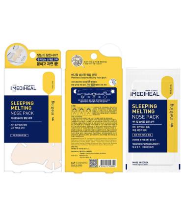 Mediheal Sleeping Melting Nose Pack - 3 Pack | Pore Cleansing & Blackhead Removal - Buy Online on GoSupps.com