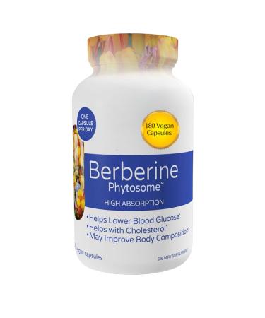 Feel_Goods_Berberine Phytosome High Absorption Vegan Capsules 120 Count Blood Glucose Support 550mg 4X Better Absorption